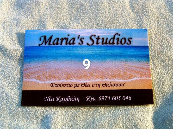 Maria Studio Nea Karvali Dış mekan fotoğraf
